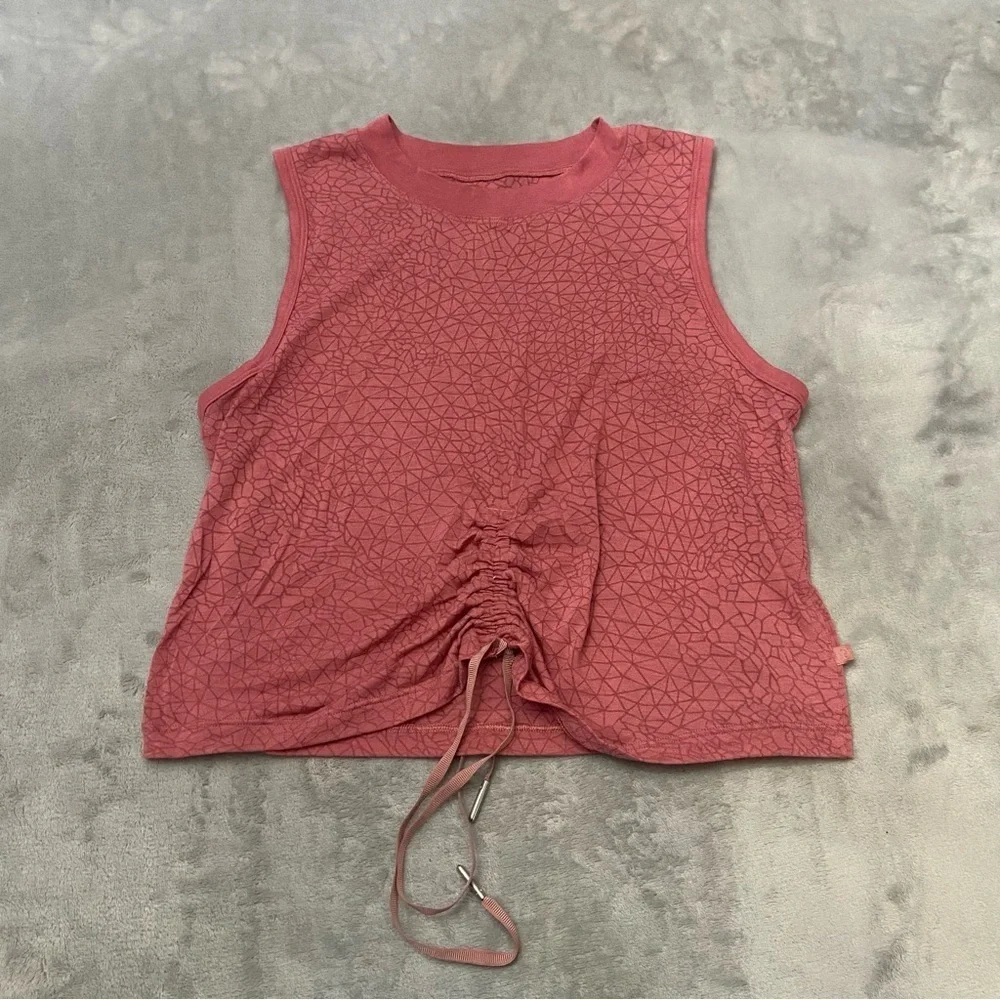 Lululemon Cinch Me Up Front Tank Top Veil Cherry Tint 3044